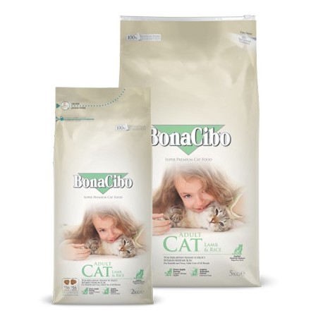 BonaCibo Adult Cat Lamb & Rice